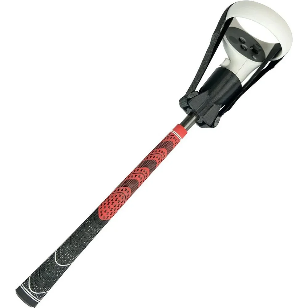 Deadeyevr Drivr - VR Golf Club Handle Accessory - Rift S and Oculus Quest 2 (Red